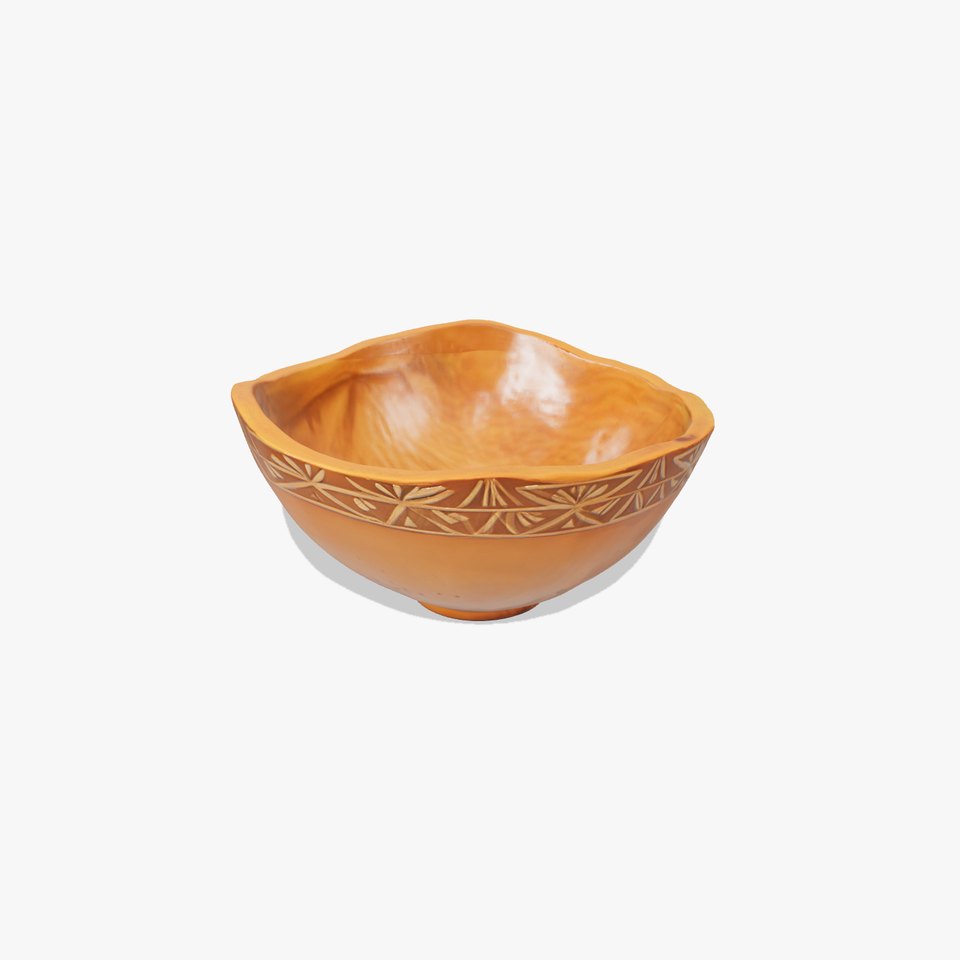 Rustic Ceramic Bowl model pack